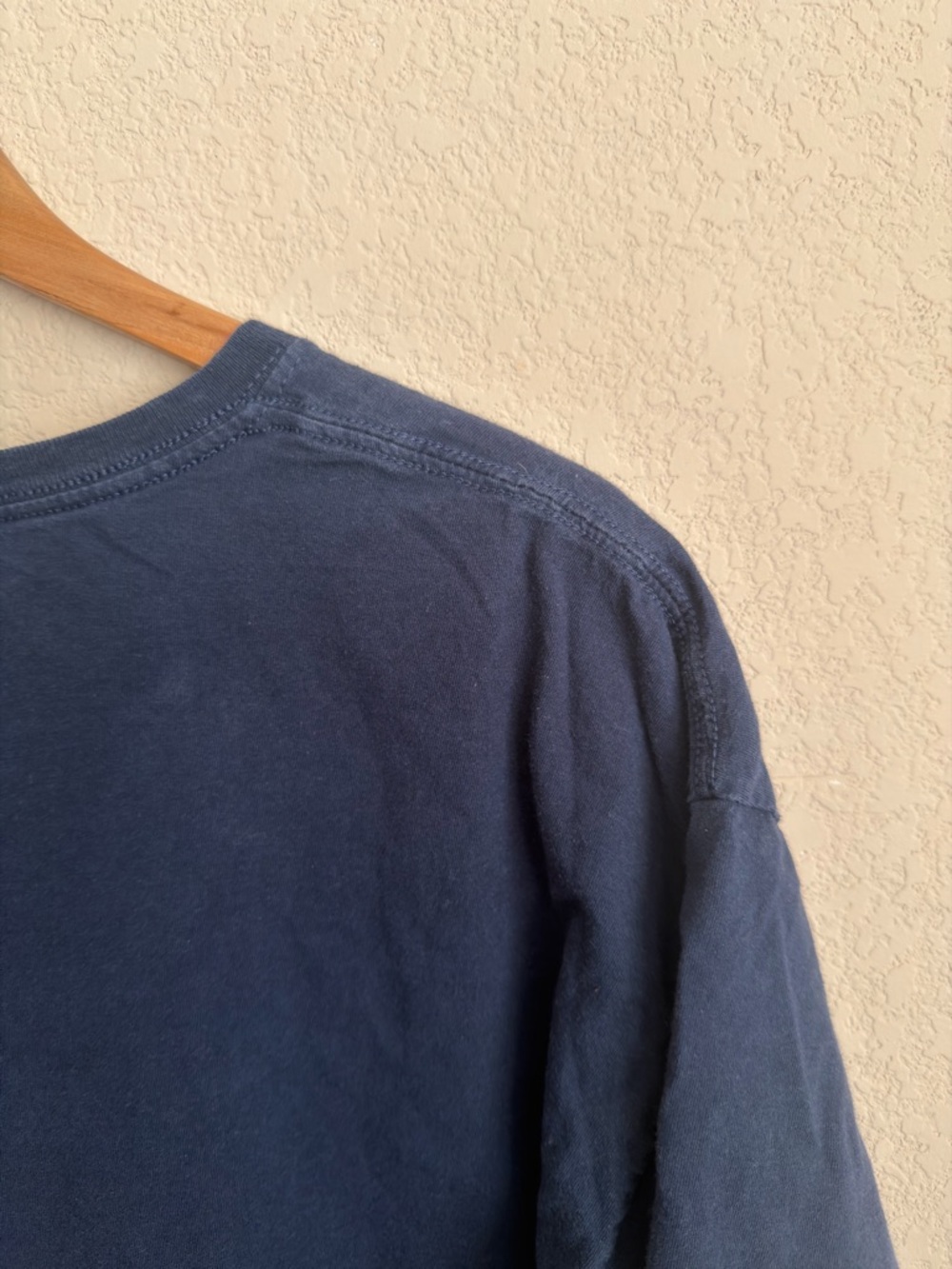 Jupiter Moon Surf Kangaroo Graphic Crop Tee Women XL Oversized Navy Blue - Picture 6 of 7